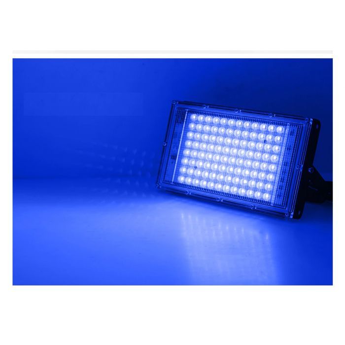 Lumière Noire LED 100W x2, T-SUNUS Projecteur Lumiere Noire Projecteur  Lumière UV Extérieur 395-405NM IP66 Étanche Lumiere Noire Soiree Fluo à  Effet