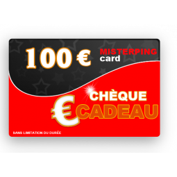 Chèque cadeau valeur 100€
