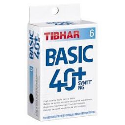 6 Balles PVC TIBHAR 40+ SYNTT NG BASIC