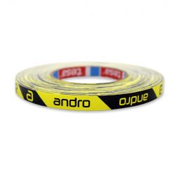 Ruban de protection Andro CI 12mm noir/jaune 50m (tour de raquette)