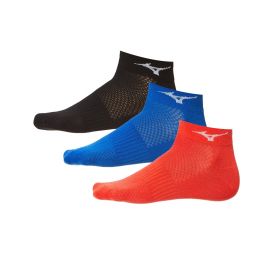 Pack de 3 Chaussettes Mid Mizuno noir/bleu/corail