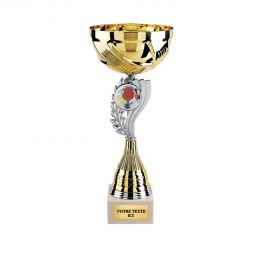 Coupe classique or argent 31 cm