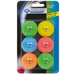 Balles Donic Colour Popps