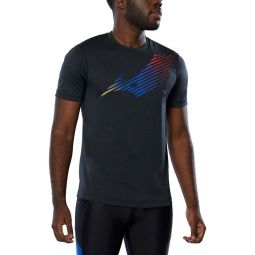 TSHIRT MIZUNO CORE GRAPHIC RB NOIR