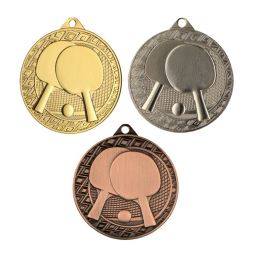 Médaille metal tennis de table 45MM
