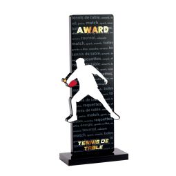Trophée acrylique Tennis de table