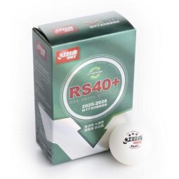 DHS RS40+ 3*** WTT ITTF 6 Balls (seam)