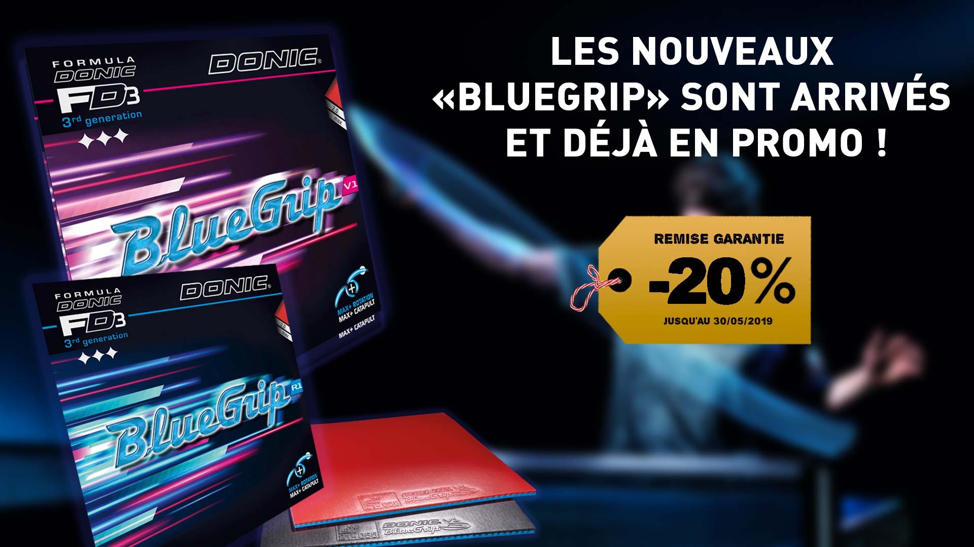 DONIC BlueGrip Misterping