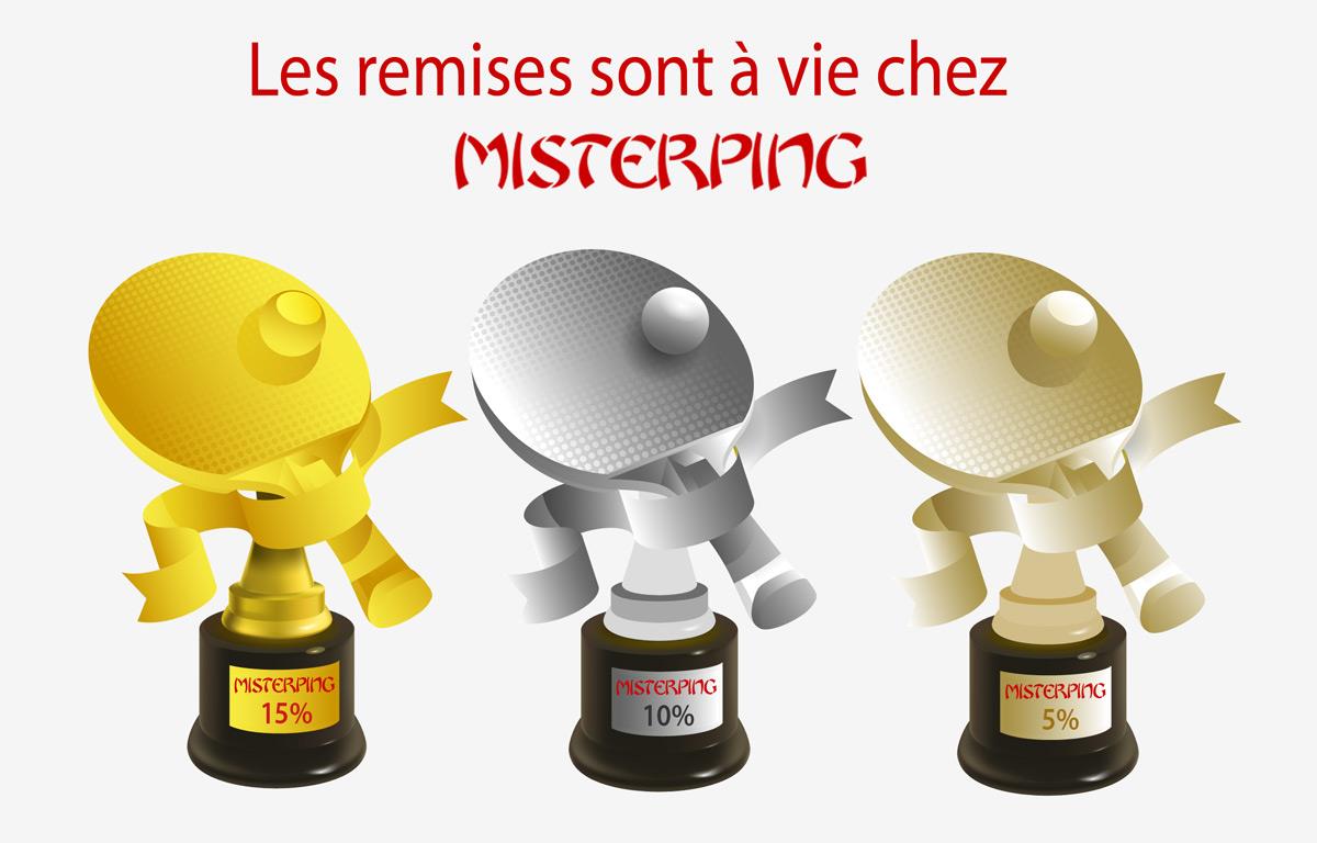 Les remises sont à vie chez Misterping